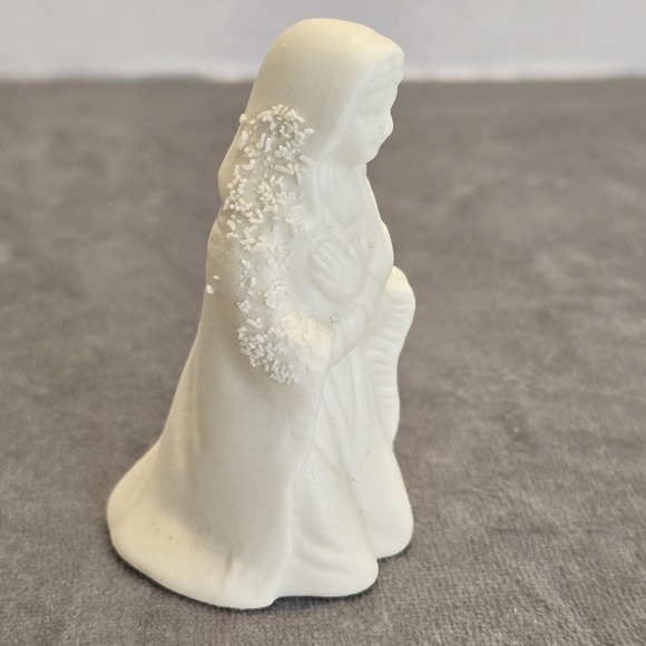 Jade Collection Porcelain Christmas Nativity Mother Mary Figure Ceramic Vintage - Picture 2 of 7